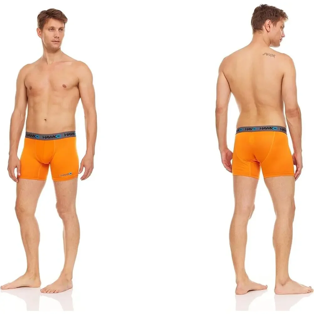 4 Pack TONY HAWK Boxer Briefs Sz‎ L Performance Stretch CONTURED POUCH Colorful